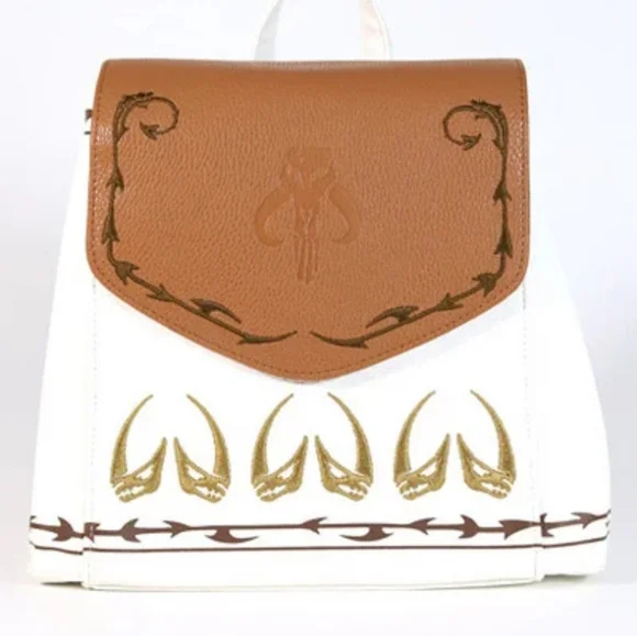 DANIELLE NICOLE DISNEY\'S THE MANDALORIAN MUDHORN BACKPACK STAR WARS Mandalorian Mudhorn Danielle Nicole Backpack  main image 3